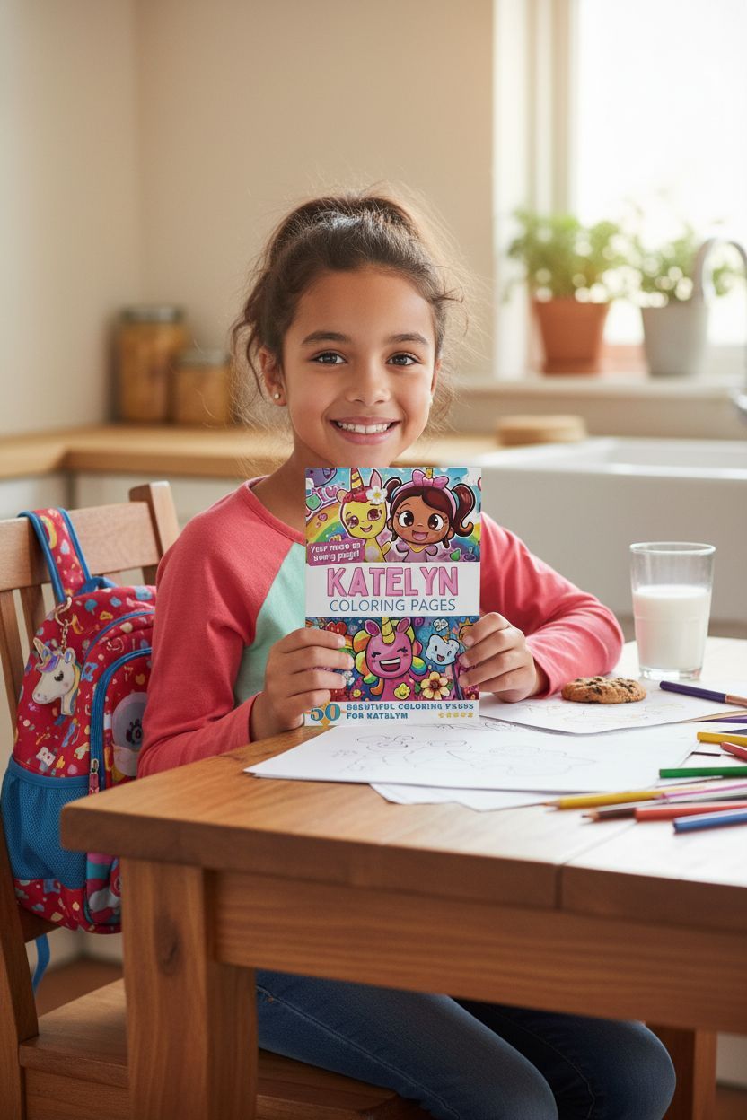 Katelyn personal coloring pages