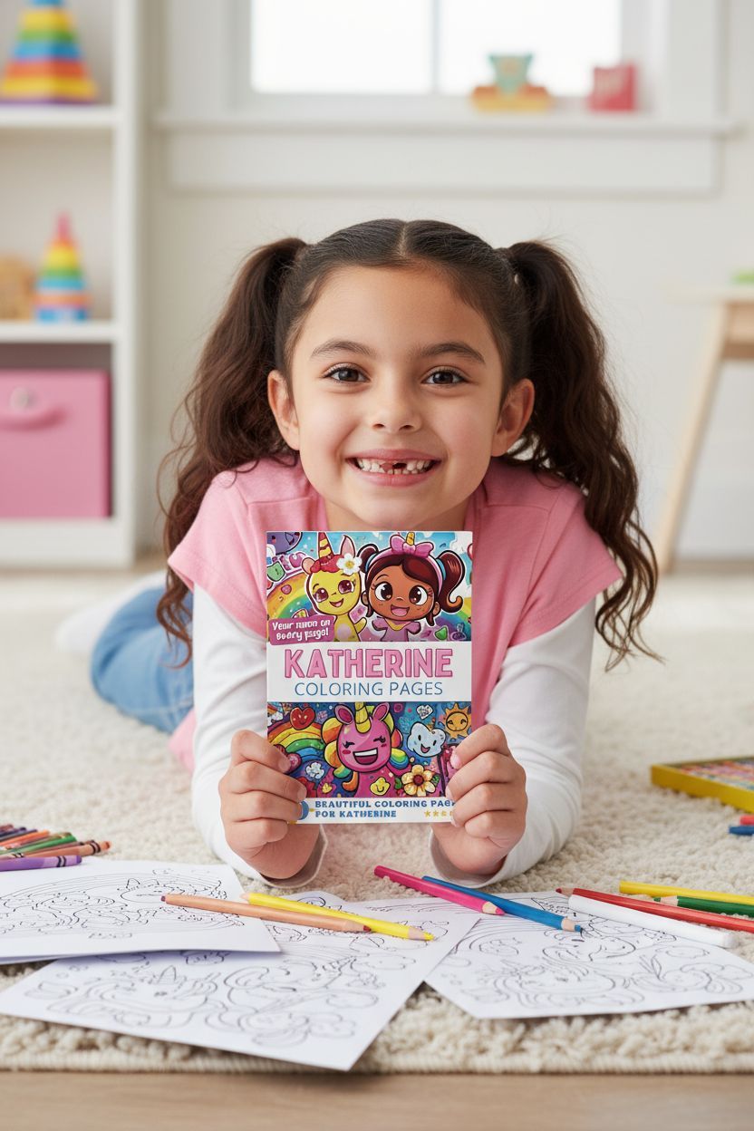 Katherine personal coloring pages