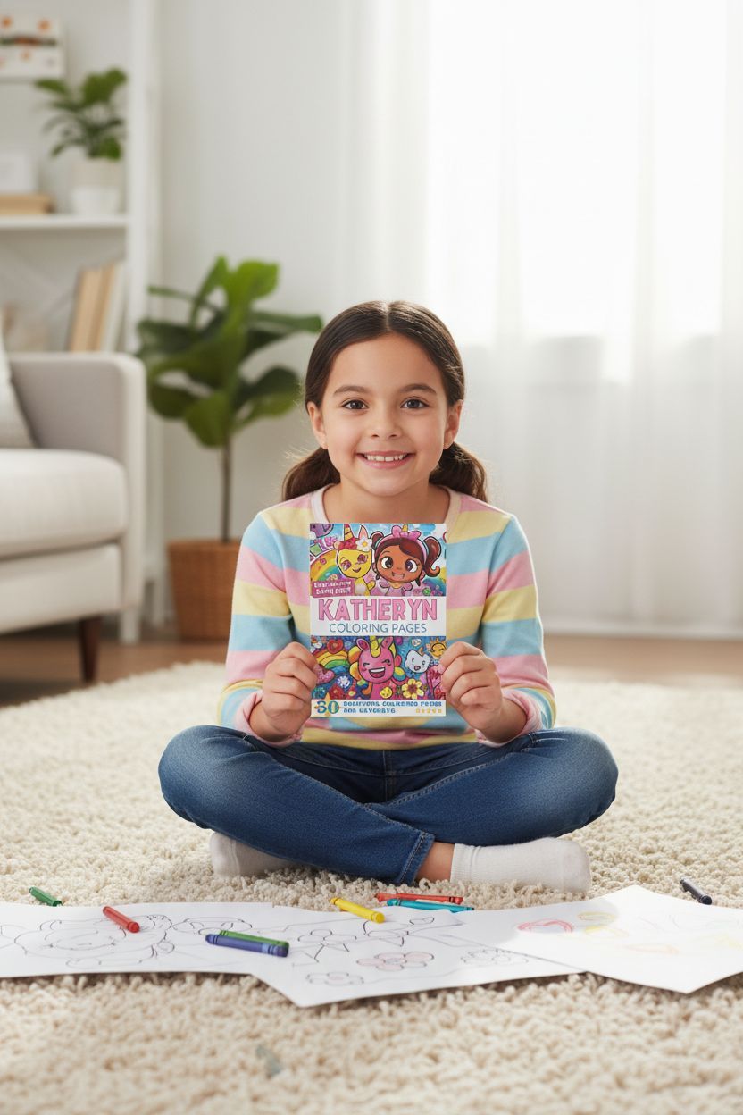 Katheryn personal coloring pages