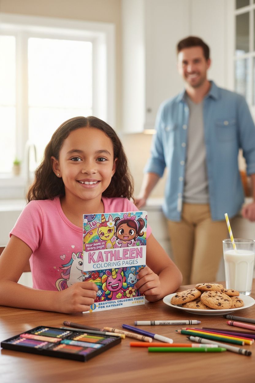 Kathleen personal coloring pages