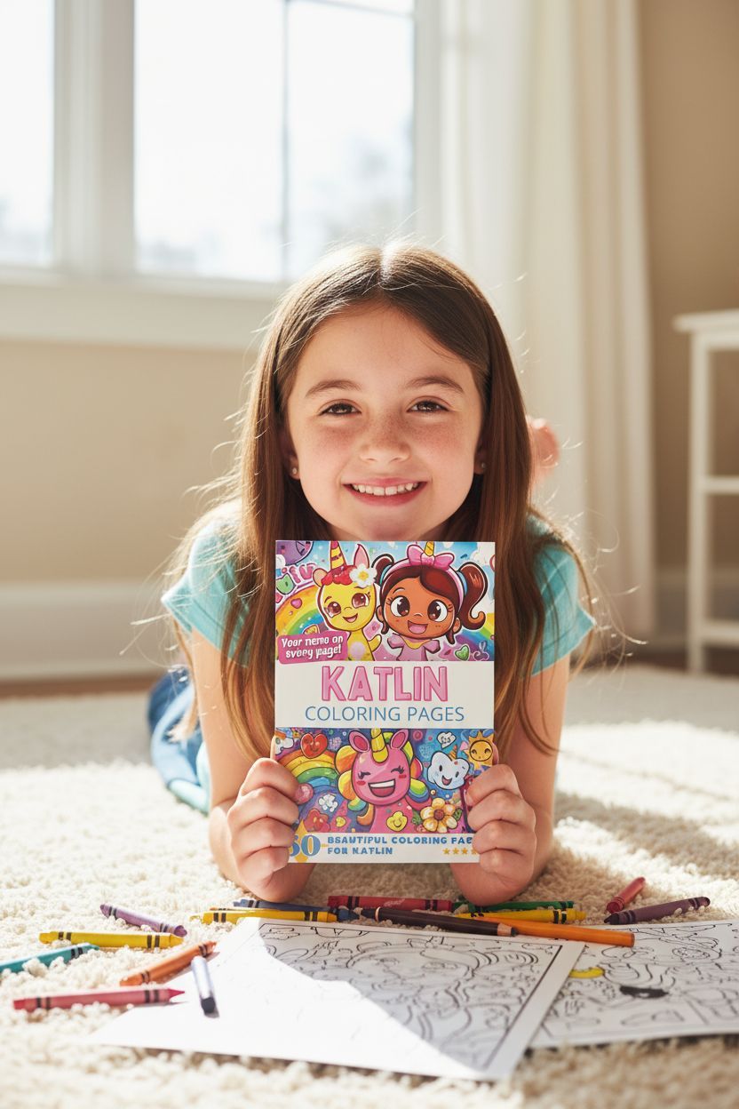 Katlin personal coloring pages