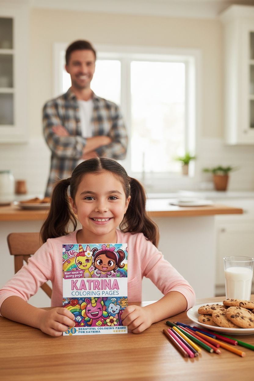 Katrina personal coloring pages