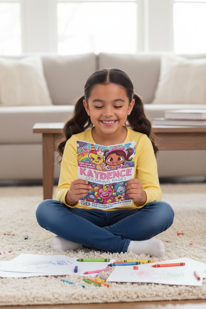 Kaydence personal coloring pages