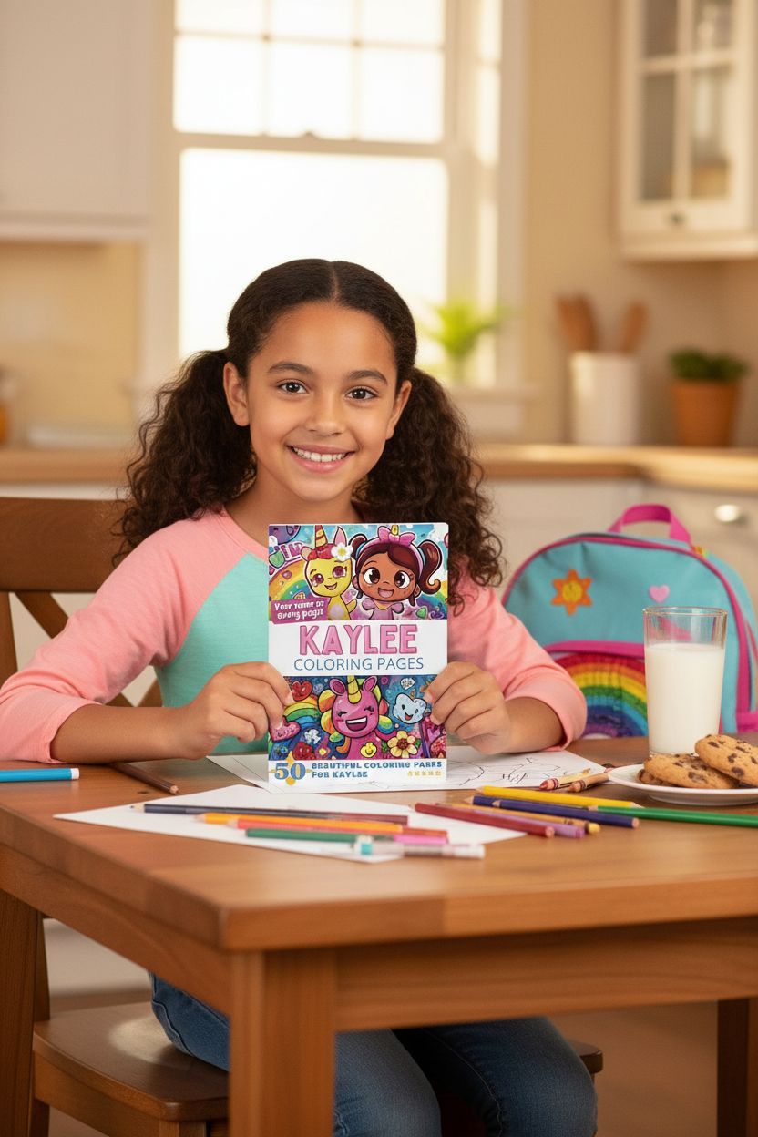 Kaylee personal coloring pages