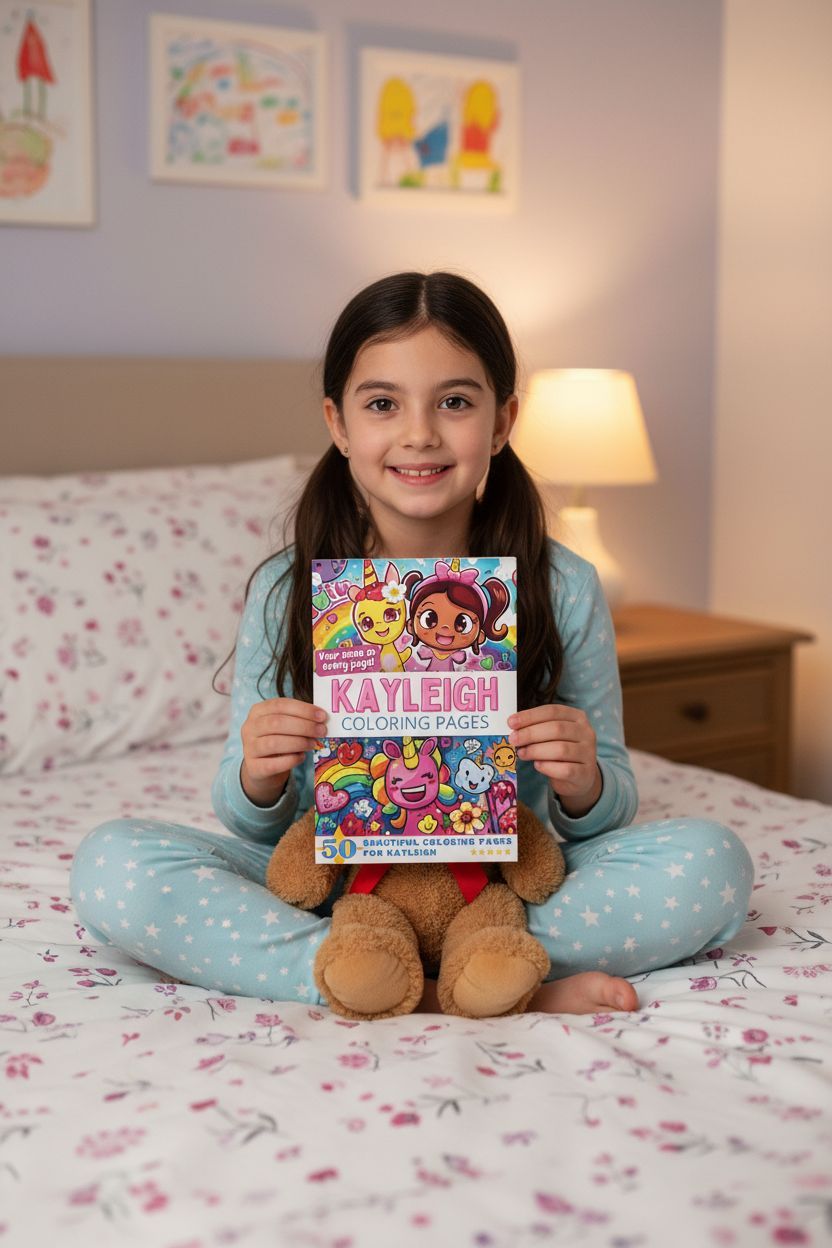 Kayleigh personal coloring pages