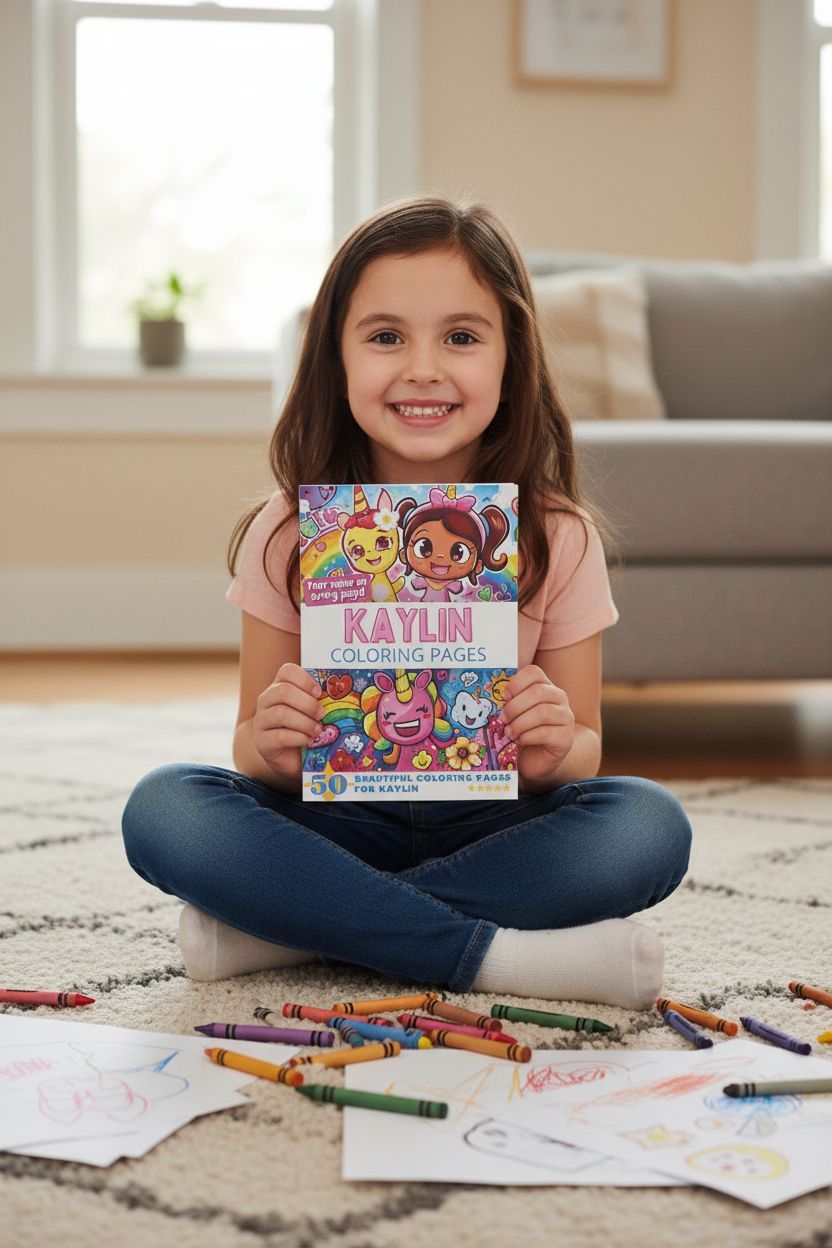 Kaylin personal coloring pages