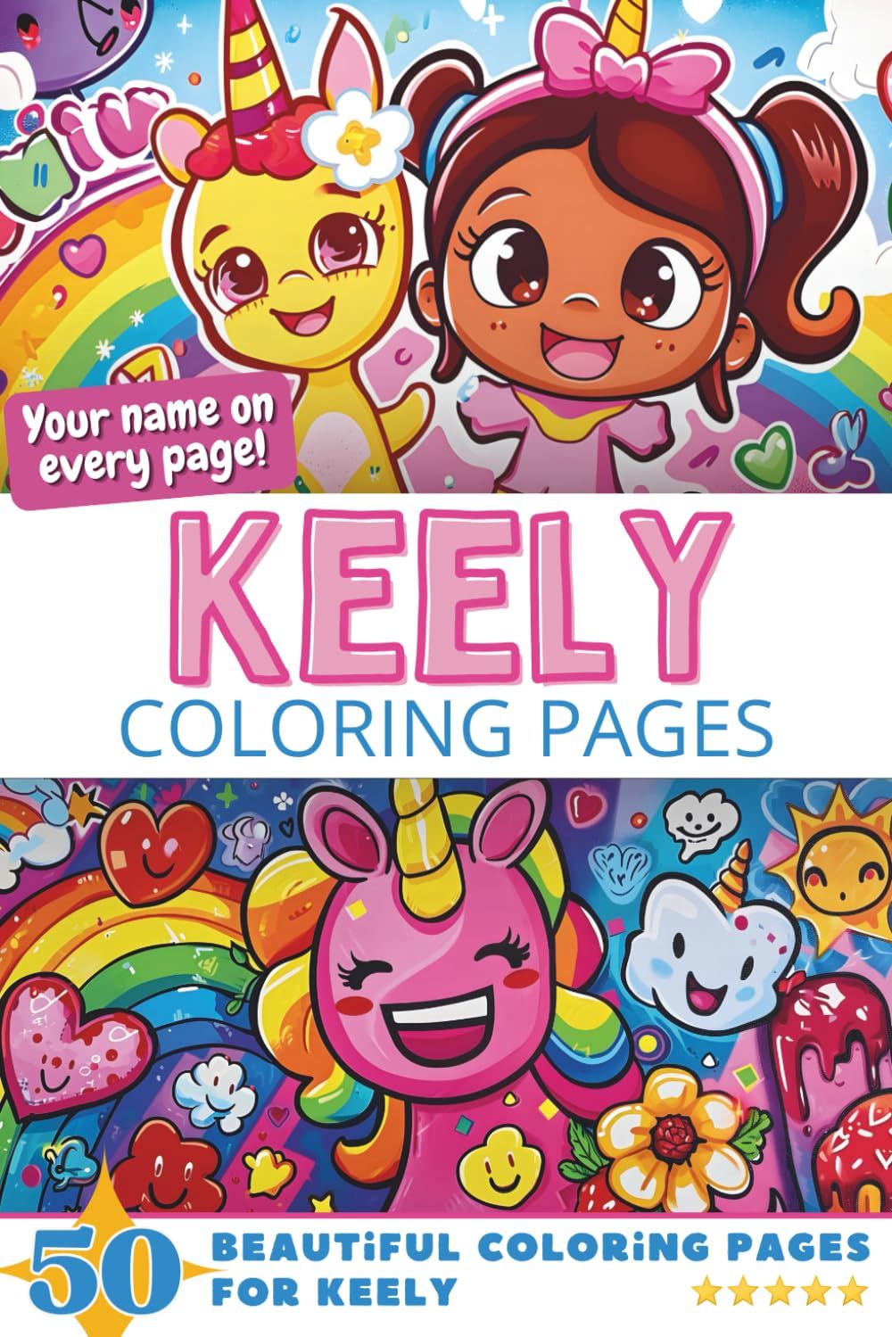 Keely Coloring Book Cover