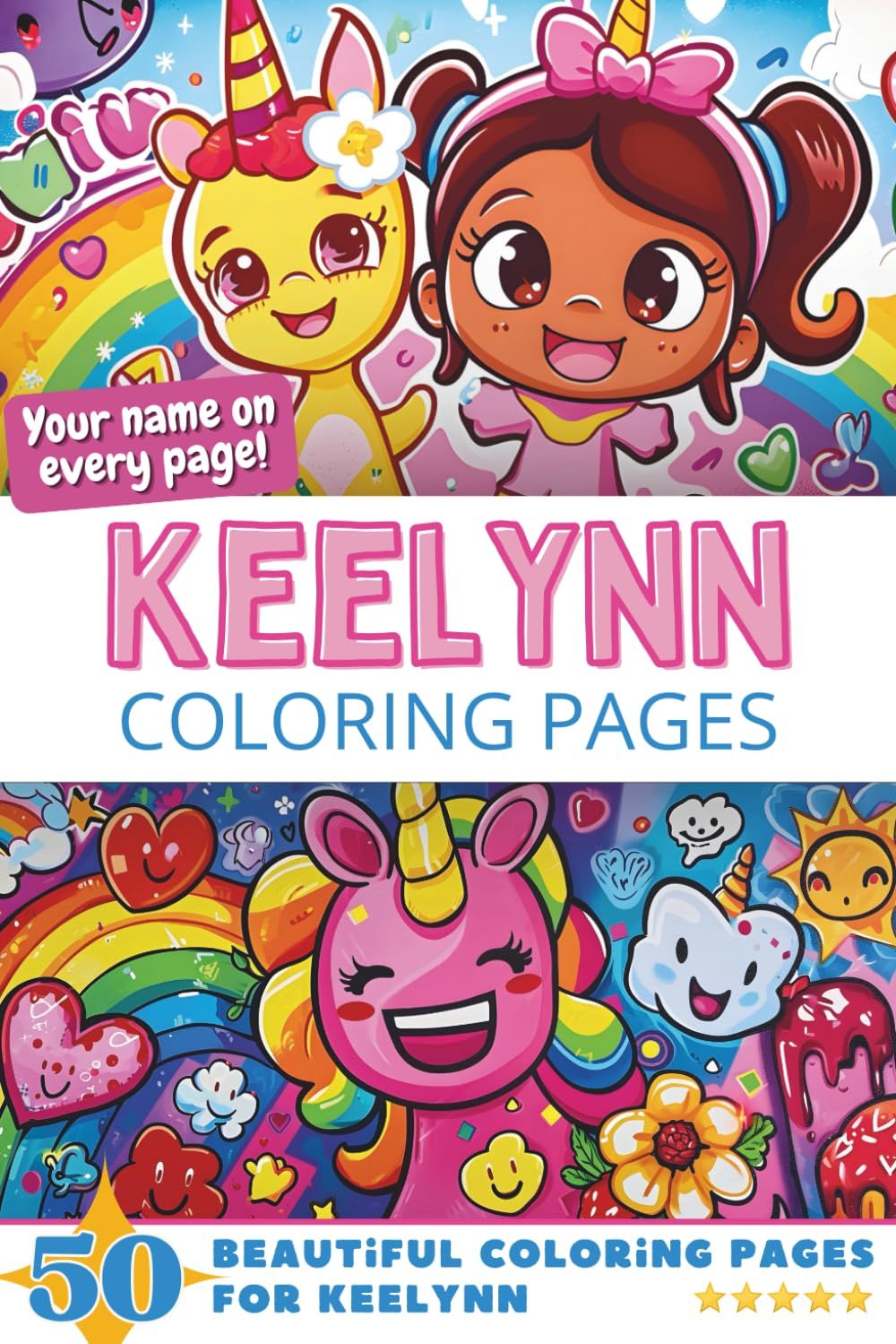 Keelynn Coloring Book Cover