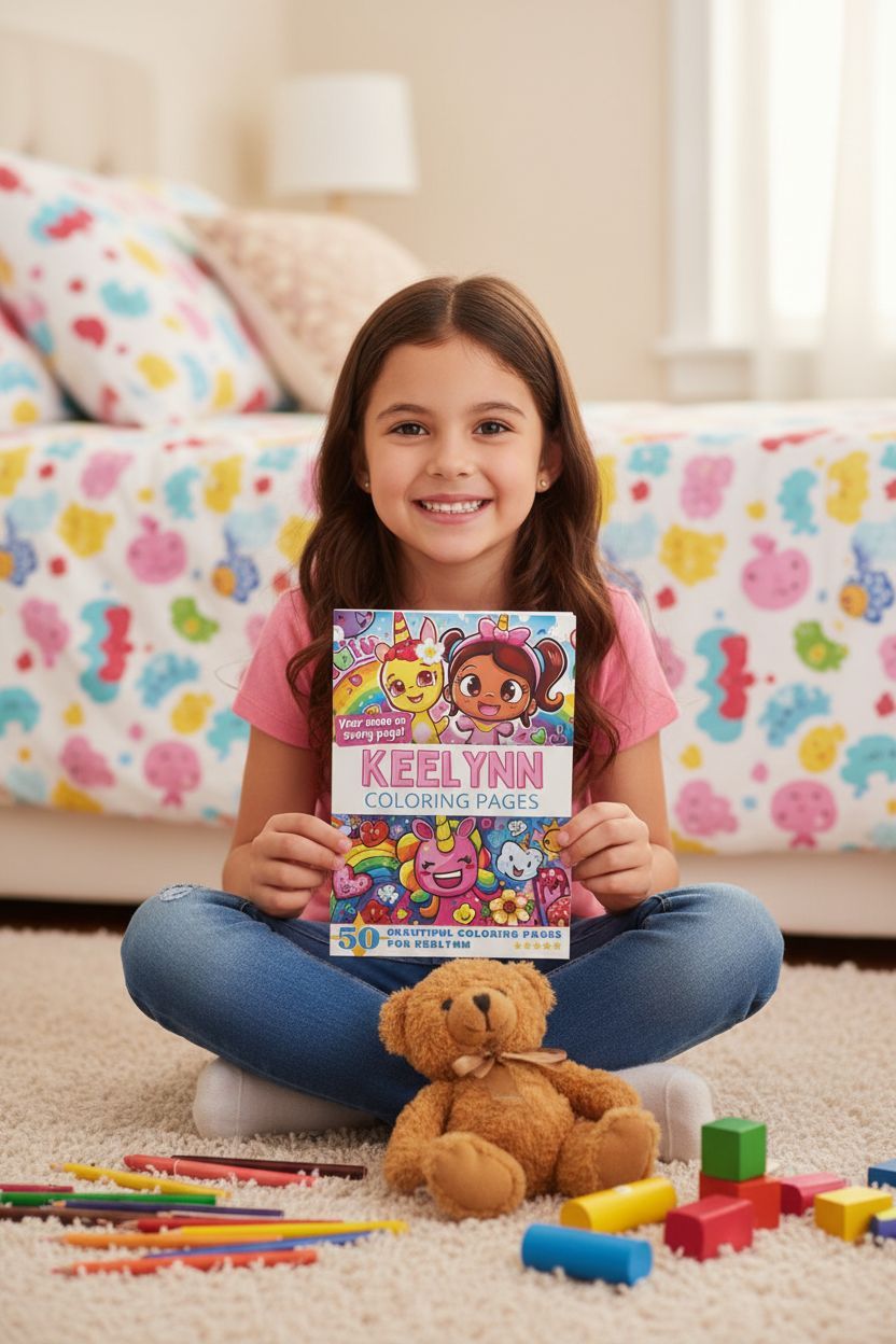 Keelynn personal coloring pages