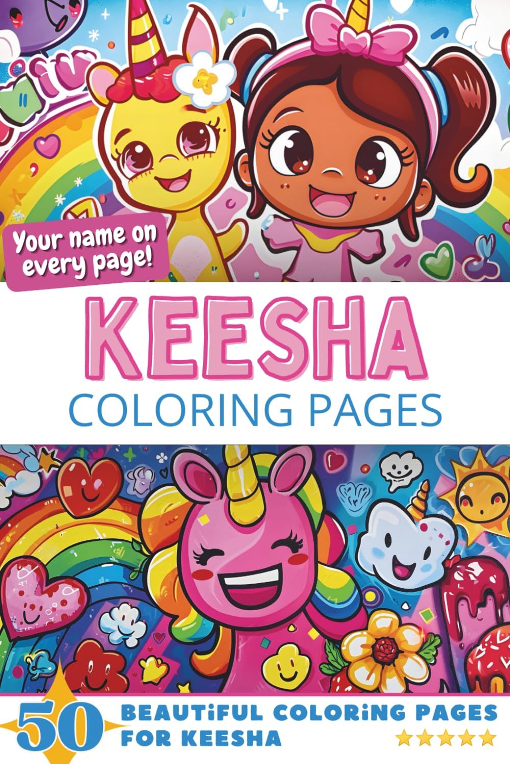 Keesha Coloring Book Cover