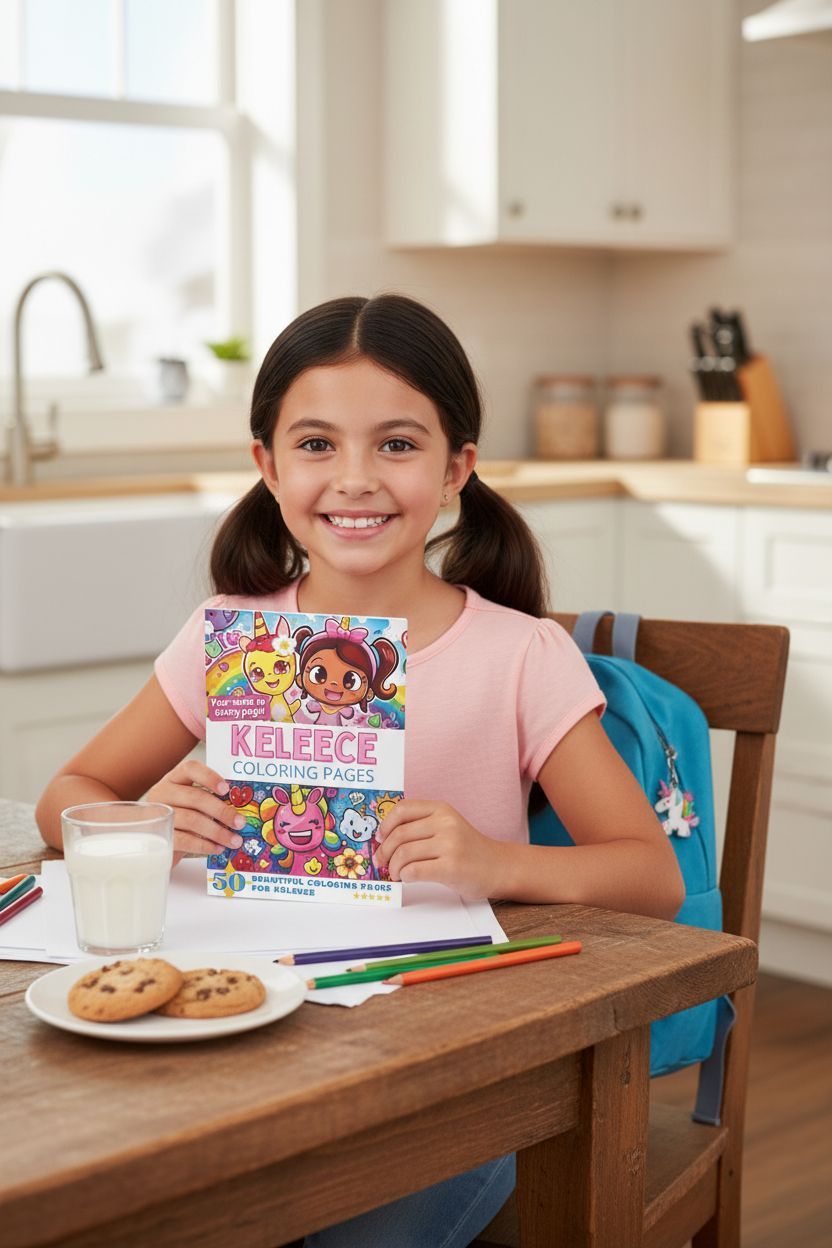 Keleece personal coloring pages