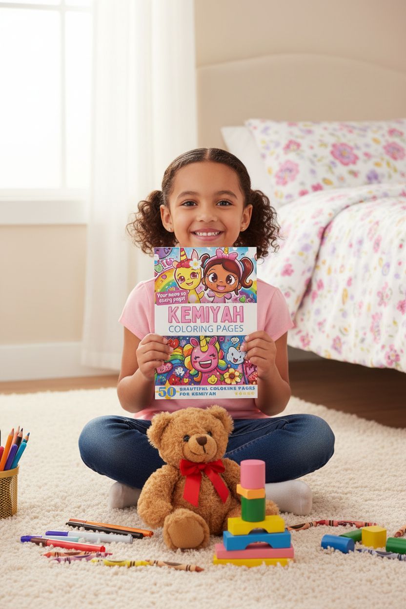 Kemiyah personal coloring pages