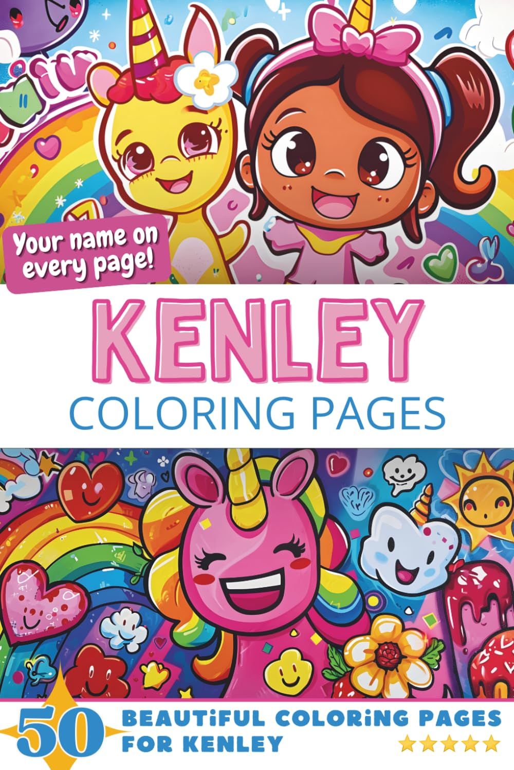 Kenley Coloring Book Cover