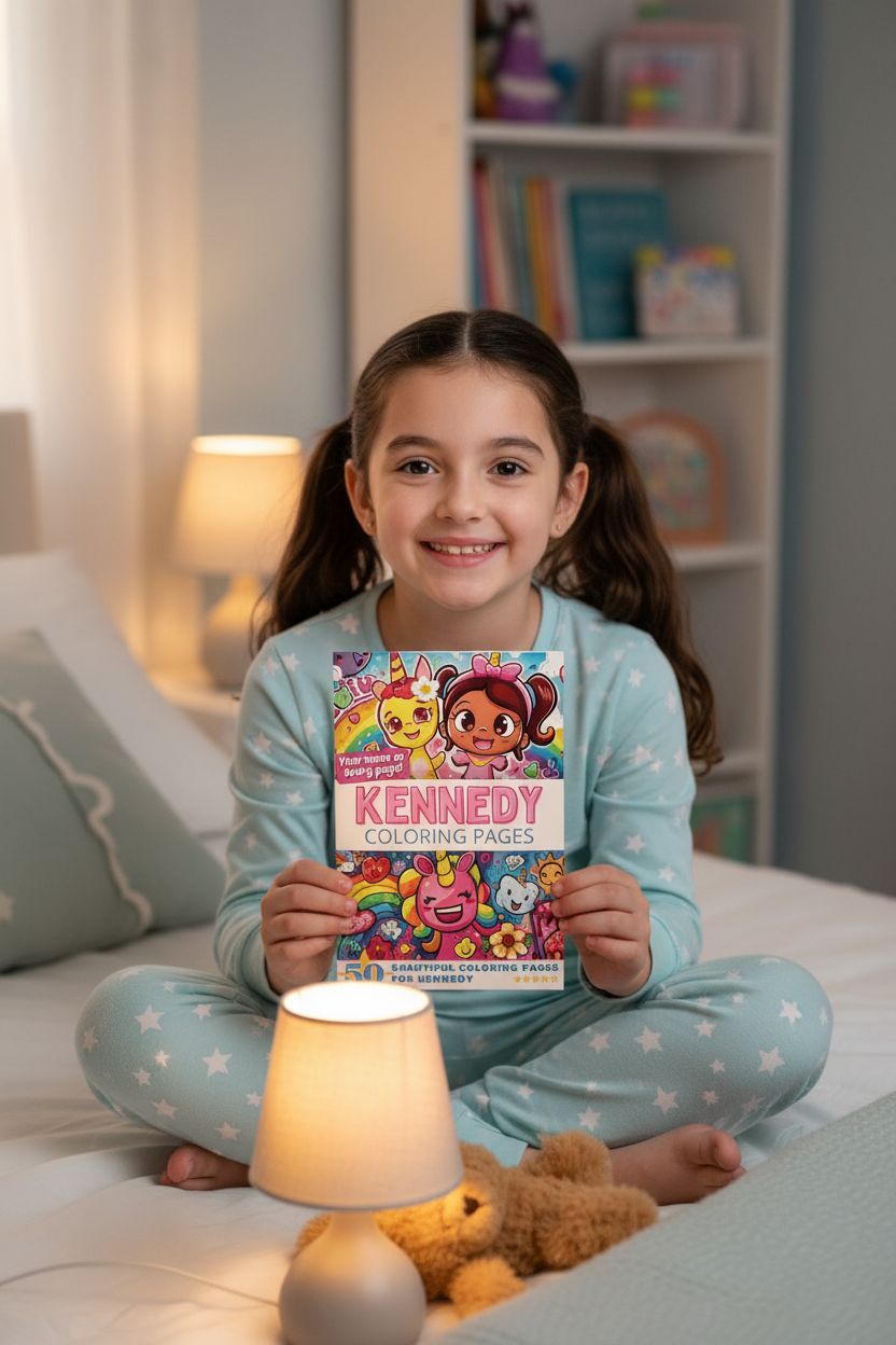 Kennedy personal coloring pages