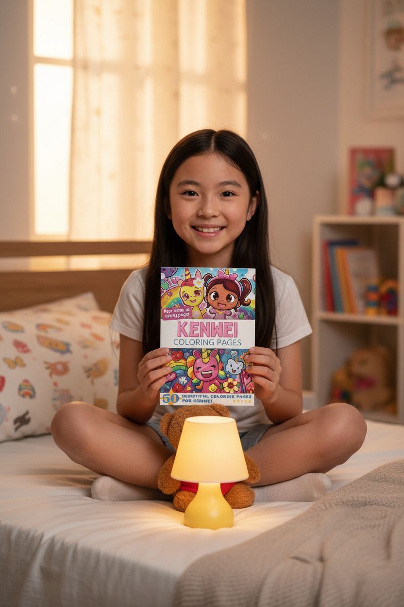 Kenwei personal coloring pages