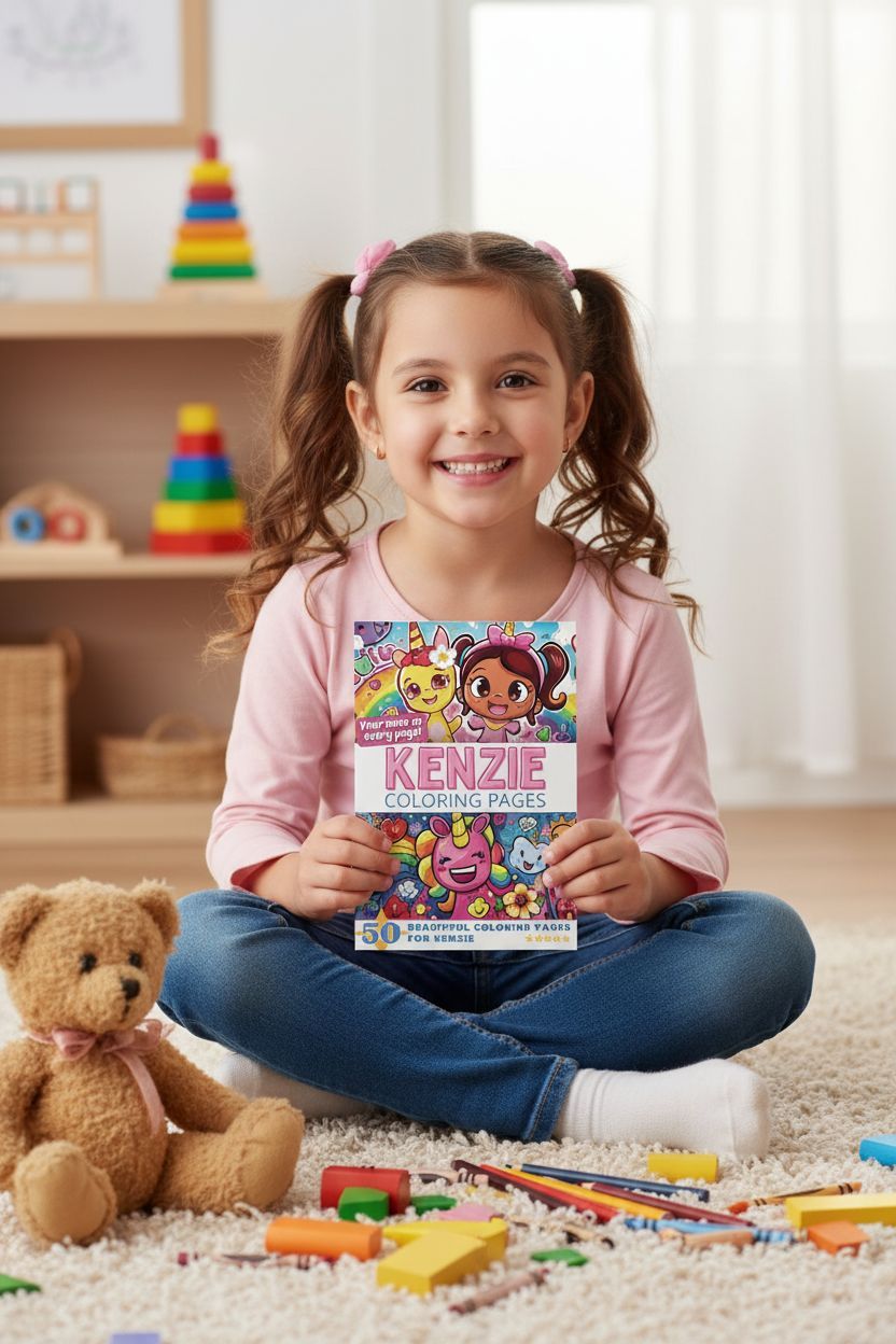 Kenzie personal coloring pages