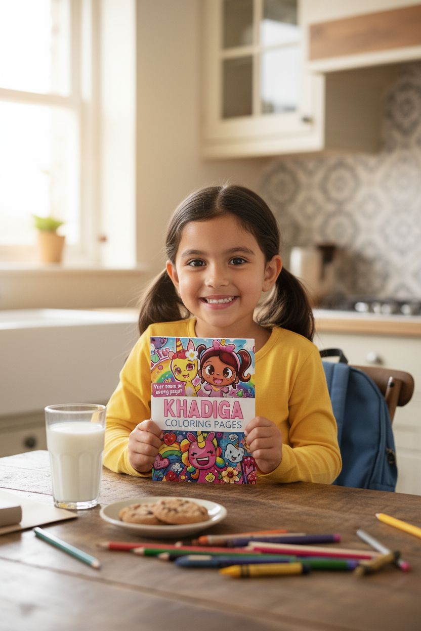 Khadiga personal coloring pages