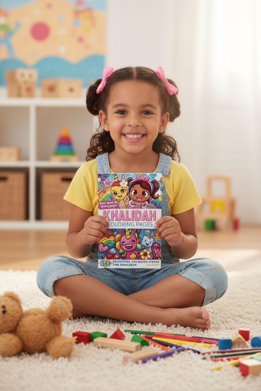 Khalidah personal coloring pages