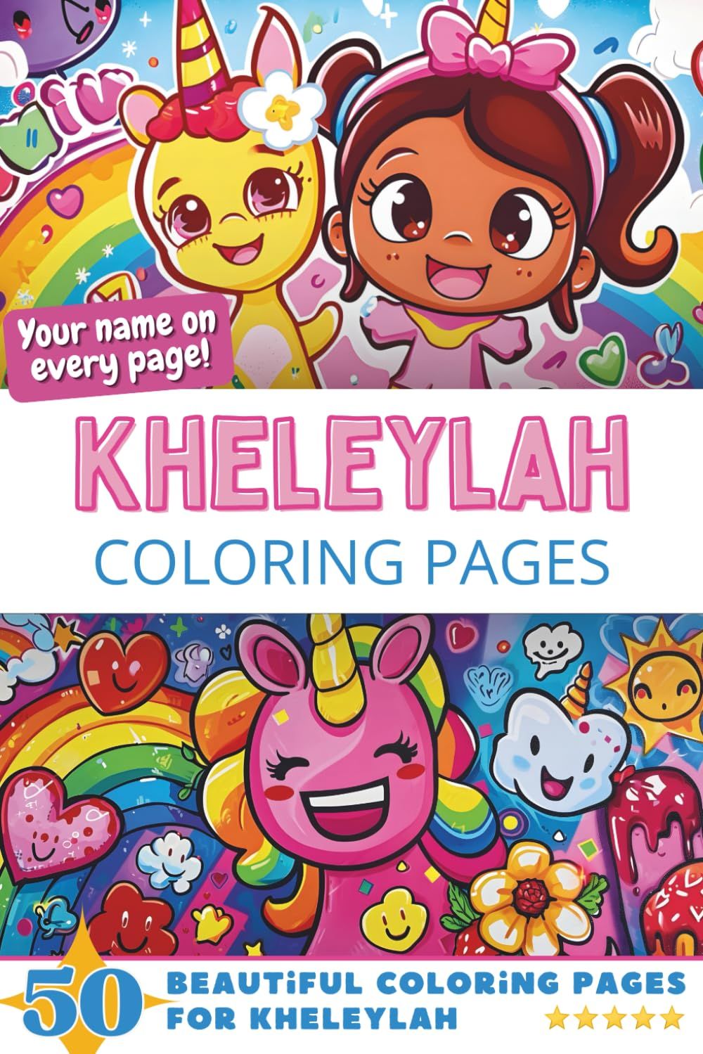 Kheleylah Coloring Book Cover