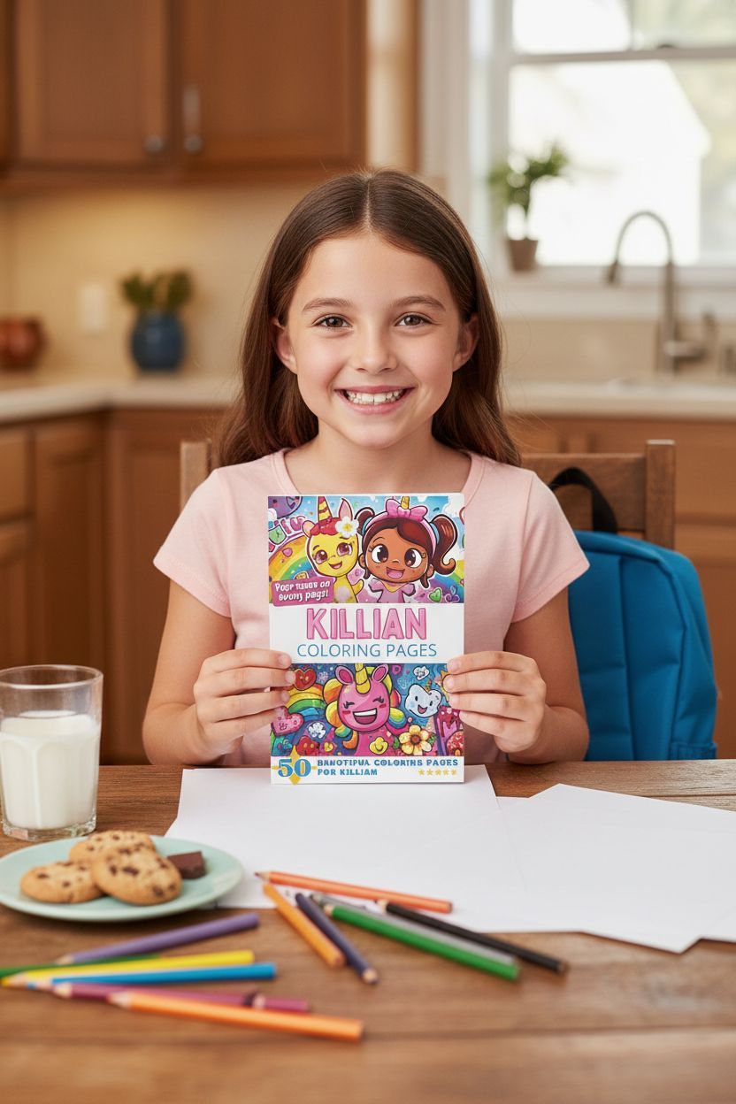 Killian personal coloring pages