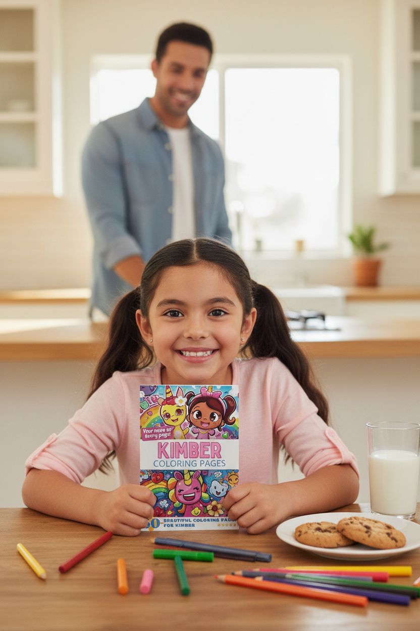 Kimber personal coloring pages