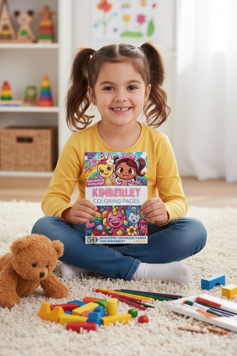 Kimberley personal coloring pages