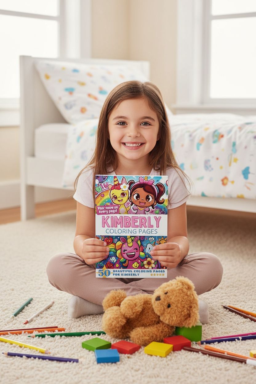 Kimberly personal coloring pages