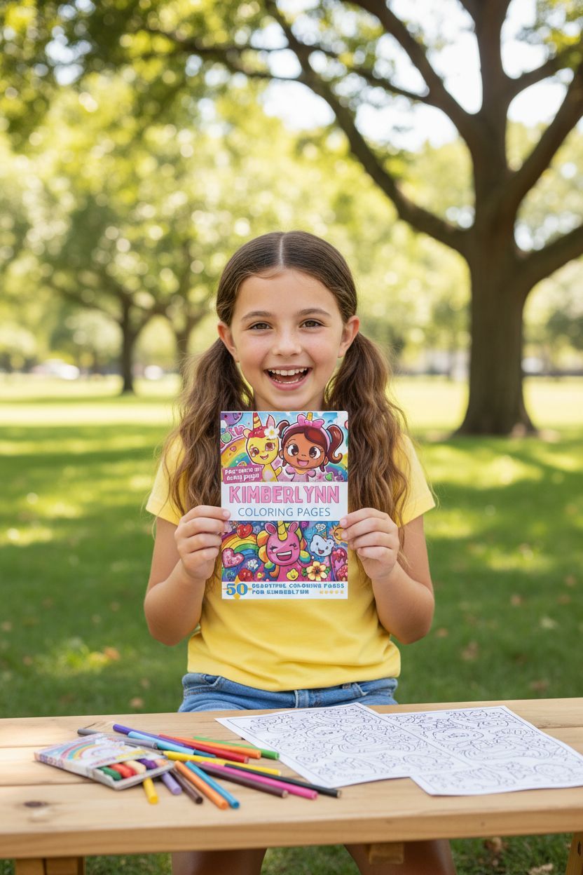 Kimberlynn personal coloring pages