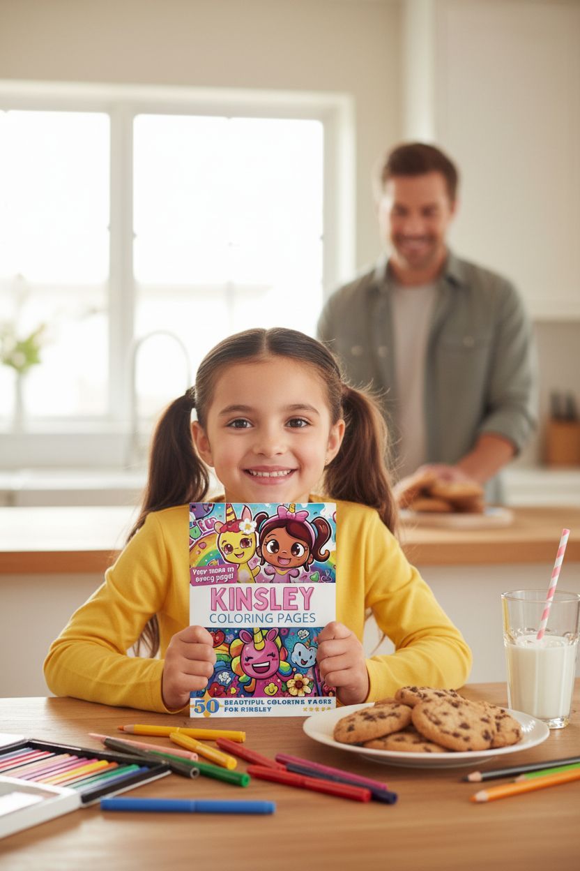 Kinsley personal coloring pages