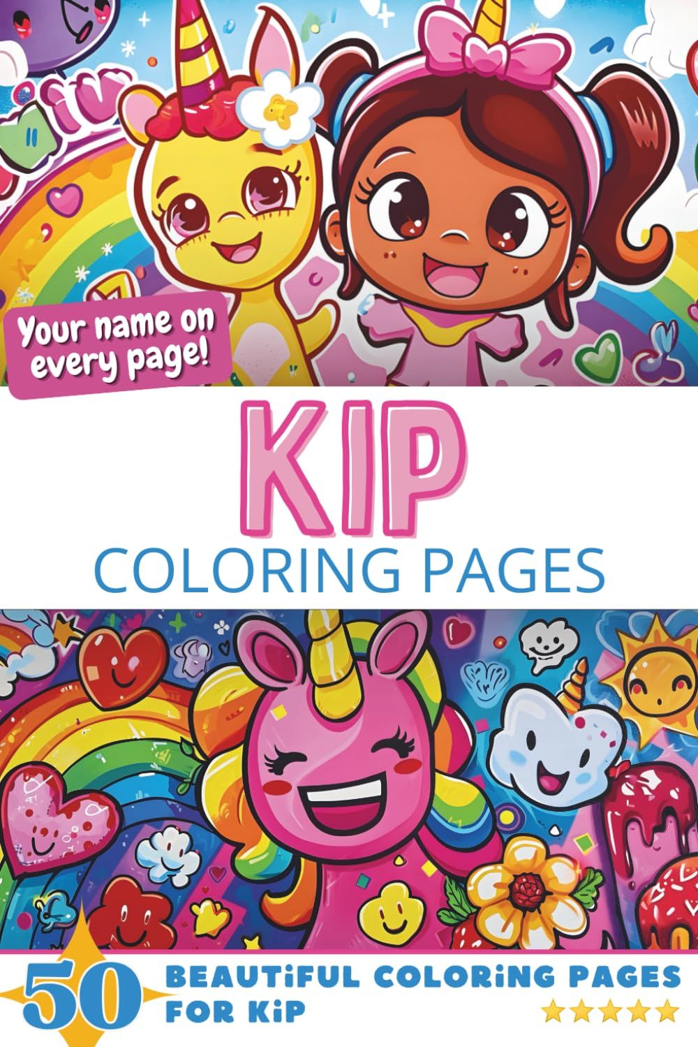 Kip Coloring Book Cover