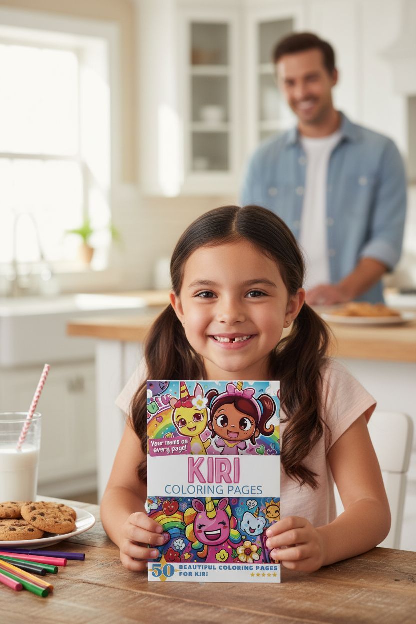 Kiri personal coloring pages