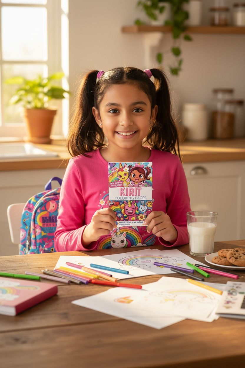 Kirit personal coloring pages