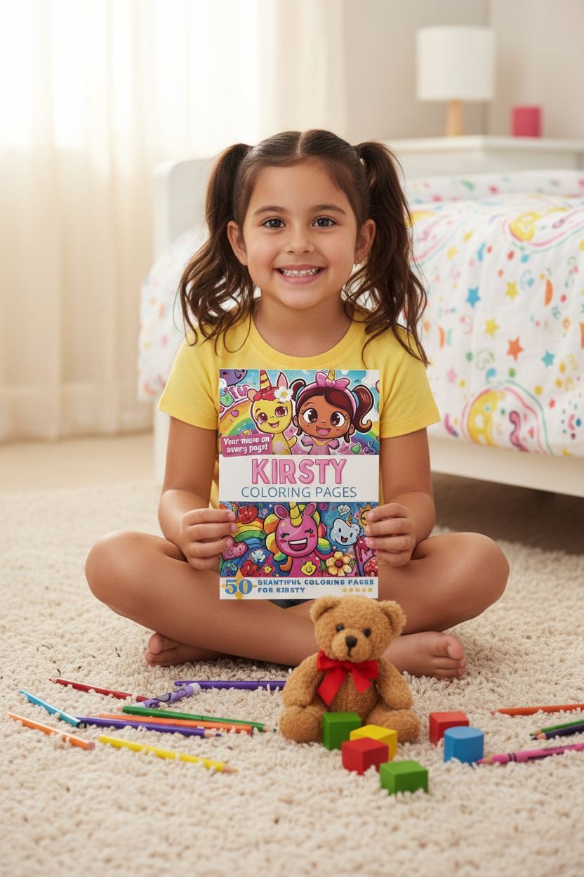 Kirsty personal coloring pages