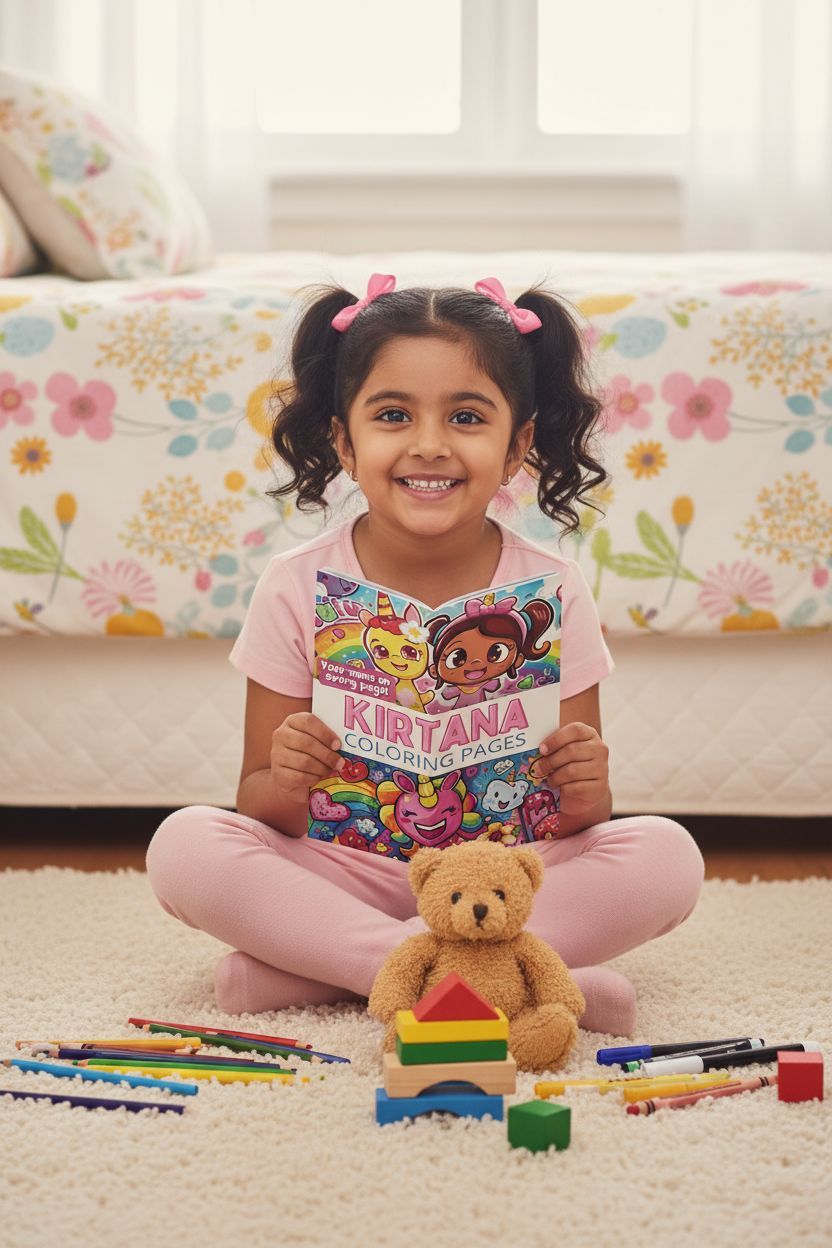 Kirtana personal coloring pages