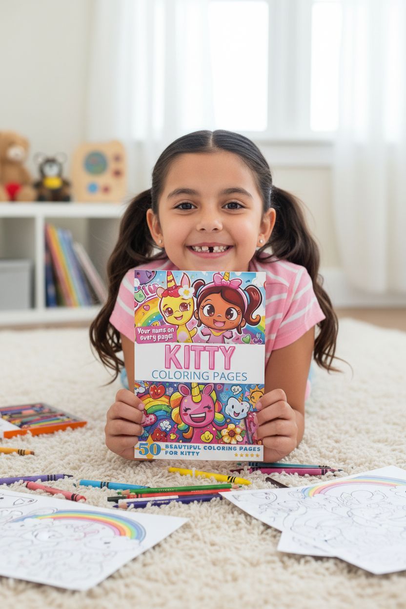 Kitty personal coloring pages