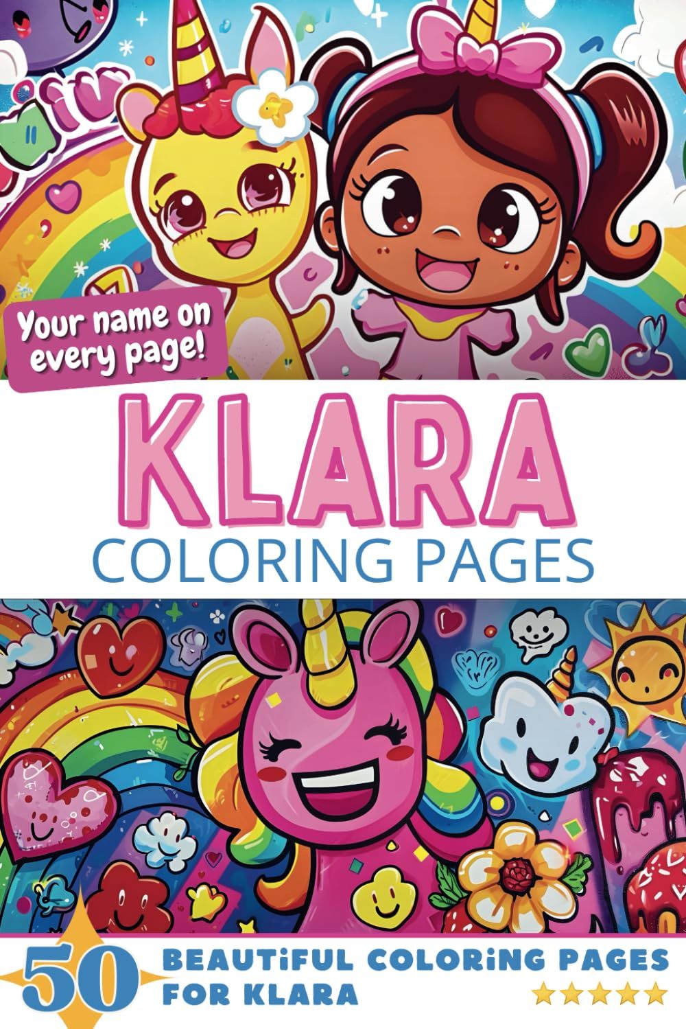 Klara Coloring Book Cover