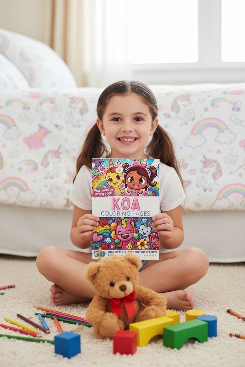 Koa personal coloring pages