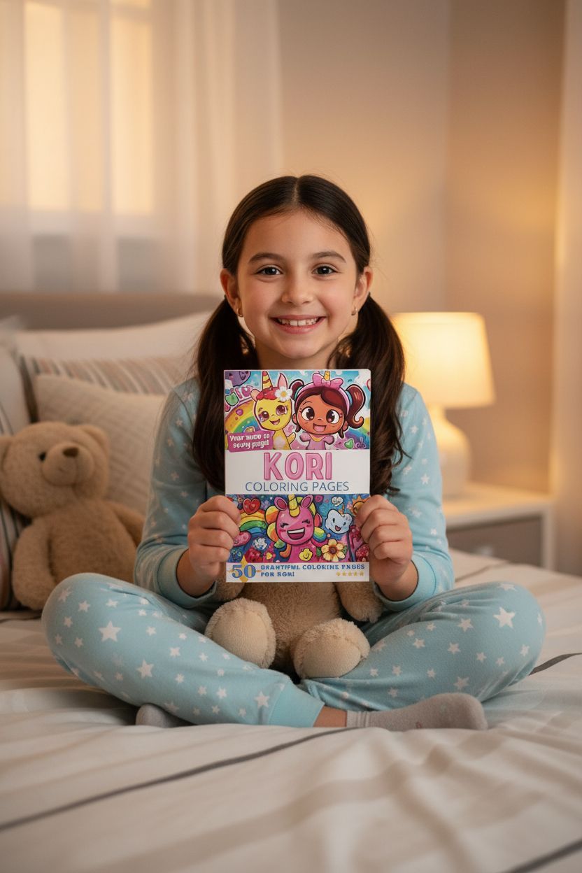 Kori personal coloring pages