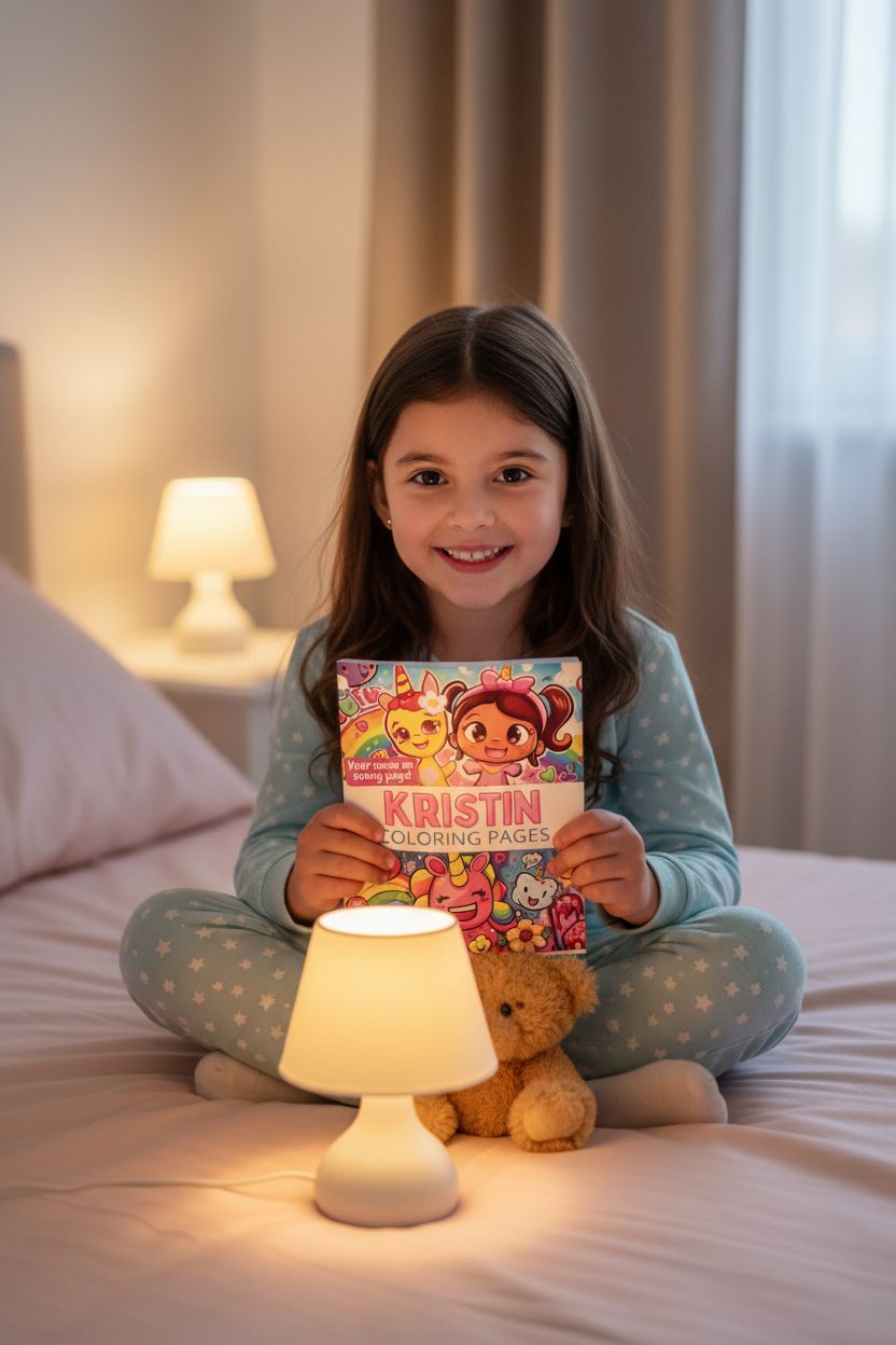 Kristin personal coloring pages