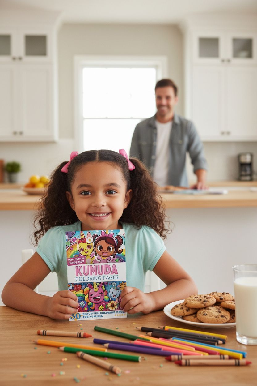 Kumuda personal coloring pages