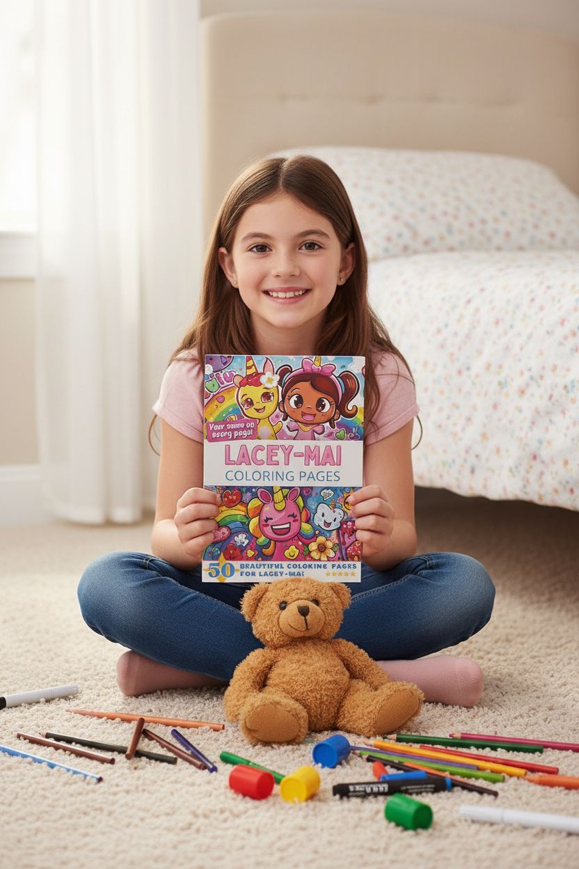 Lacey-Mai personal coloring pages