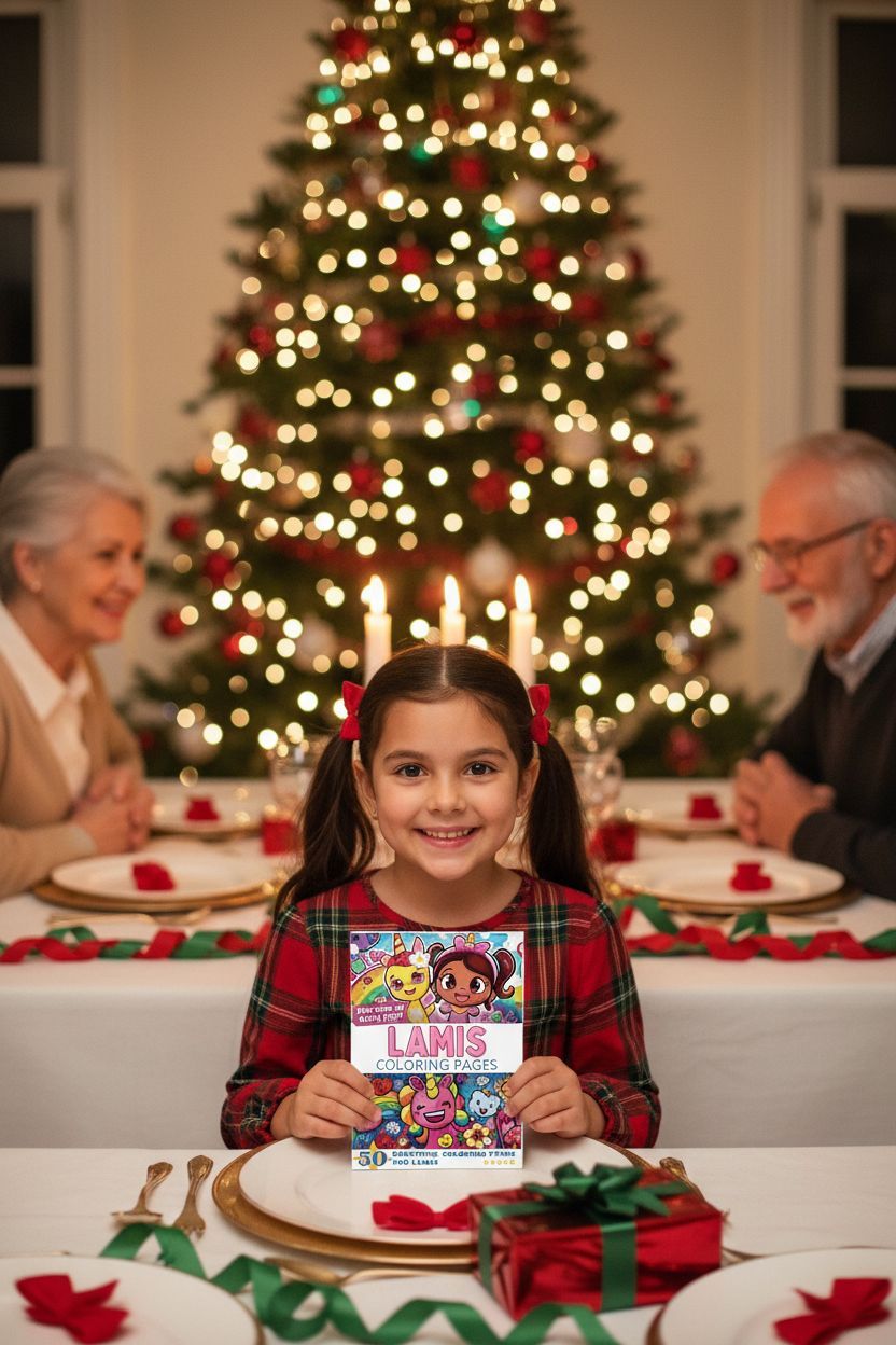 Lamis Christmas coloring pages gift