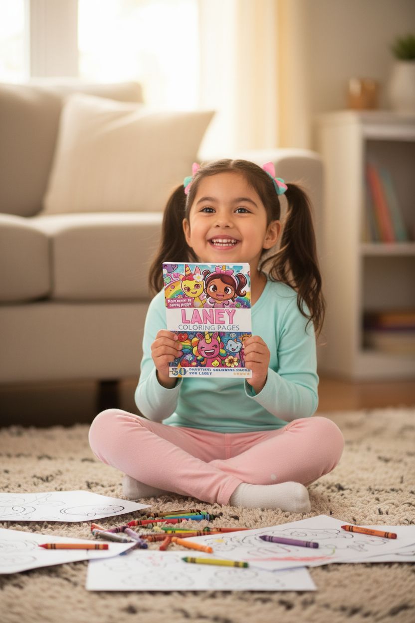 Laney personal coloring pages