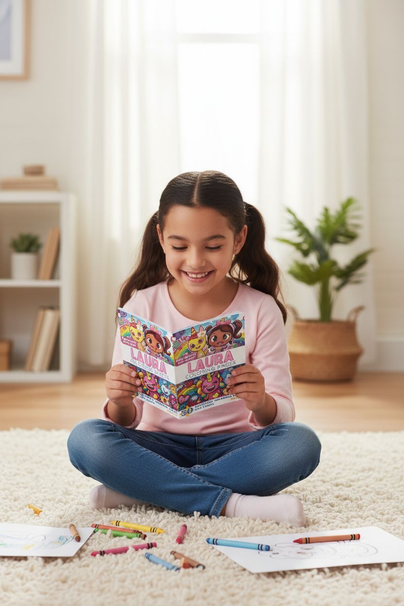 Laura personal coloring pages