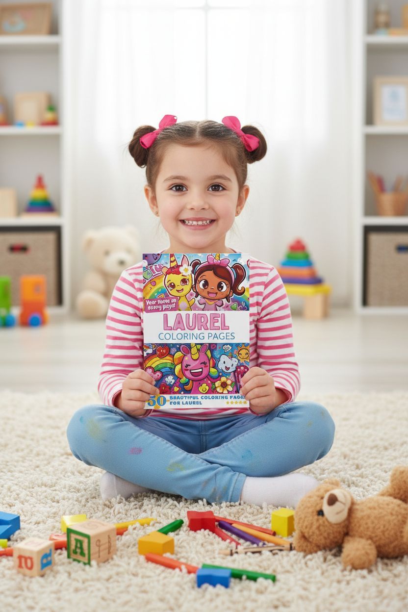 Laurel personal coloring pages