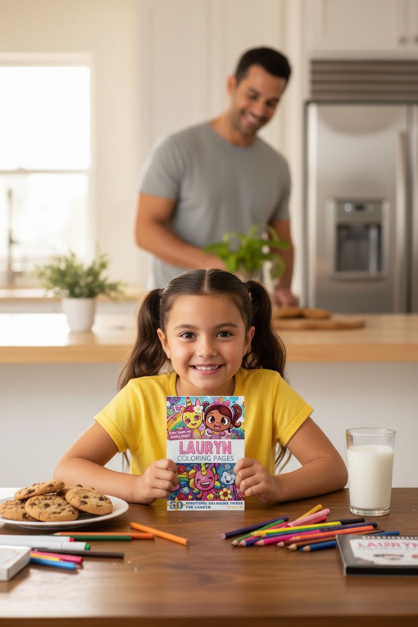 Lauryn personal coloring pages