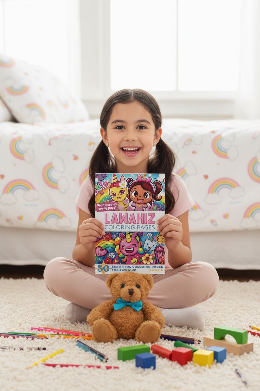 Lawahiz personal coloring pages