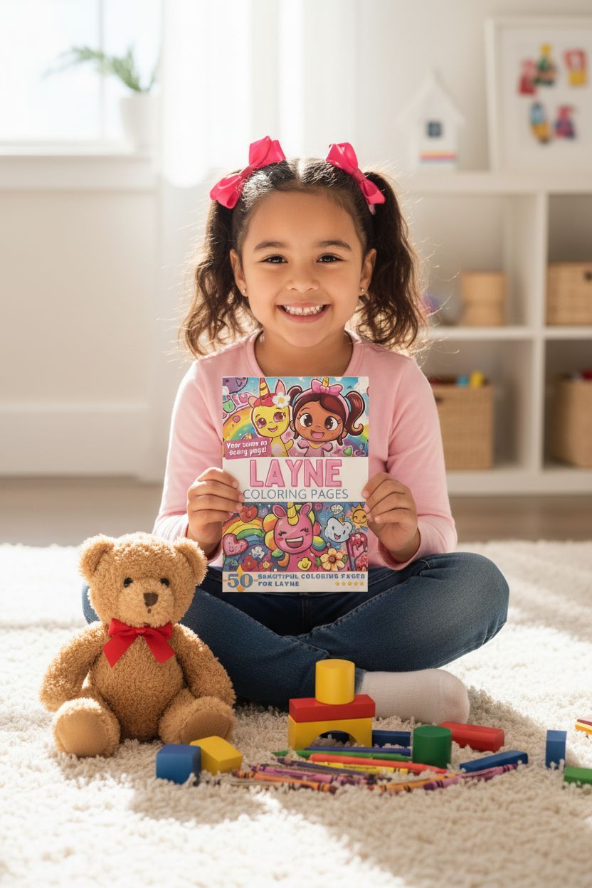 Layne personal coloring pages