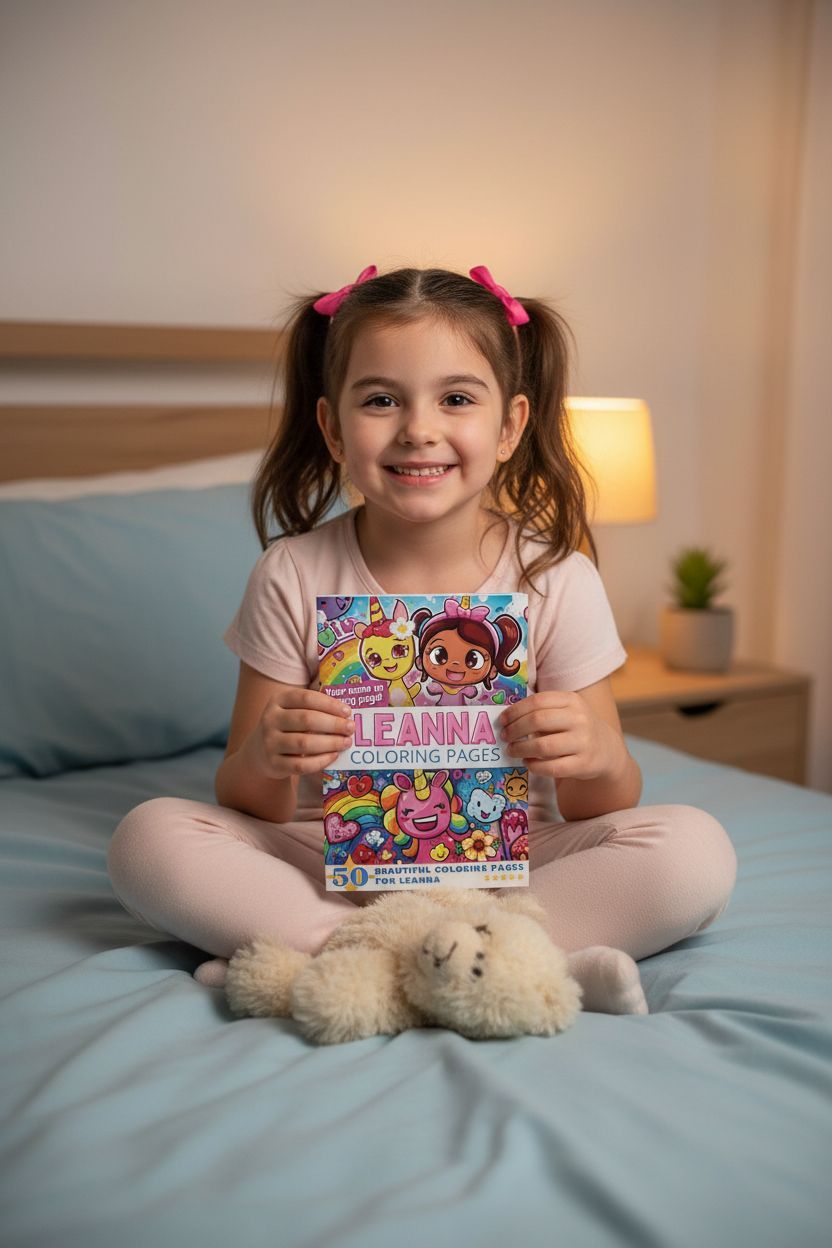 Leanna personal coloring pages