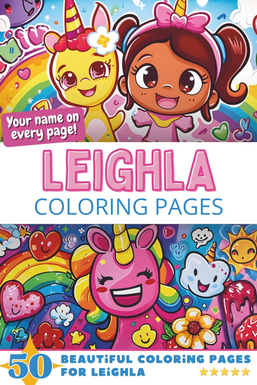 Leighla Coloring Book Cover